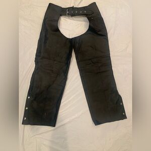 Rocky Mountain Hide Women’s Genuine Leather Riding Chaps Size XL